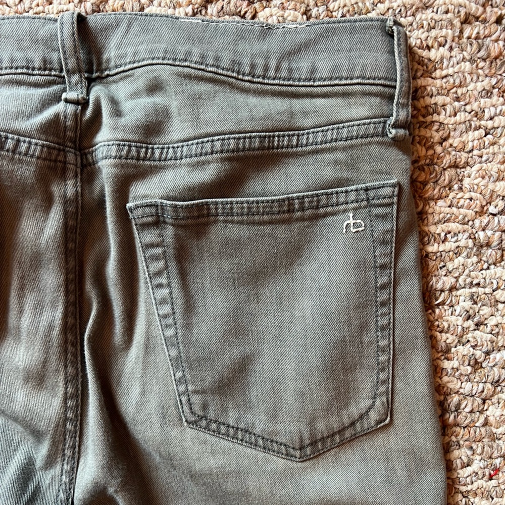 rag & bone Men’s Fit 1 Skinny Jeans Grey - Picture 10 of 10